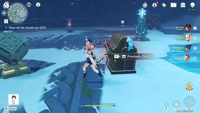 World Quest In the Mountains Thaw all the shards out | Genshin Impact смотреть онлайн