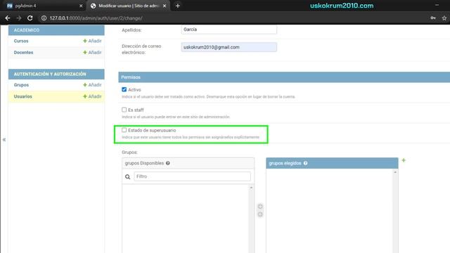 Gestión de Usuarios (auth_user) en Django | Autenticación y Autorización ✅ | Curso Django ? # 33 смотреть онлайн