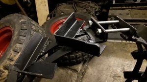 Грунтозацепы быстросъемные на резиновые колеса. Quick spikes on rubber wheels