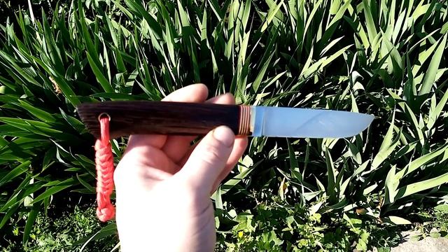 Нож сталь клинка PGK, рукоять венге. Заказной. смотреть онлайн