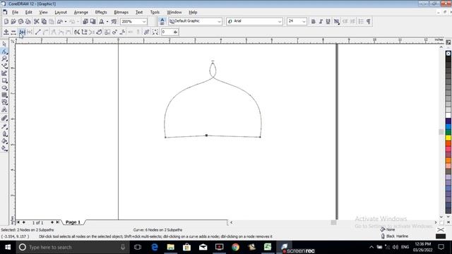 CorelDraw Lesson 3 Bezier Tool work & an Assignment смотреть онлайн