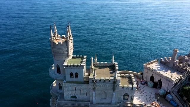 Достопримечательности Крыма. Ялта. Ласточкино гнездо. Переезд в Крым. смотреть онлайн