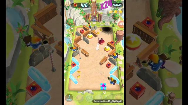 Angry birds action level 66. смотреть онлайн
