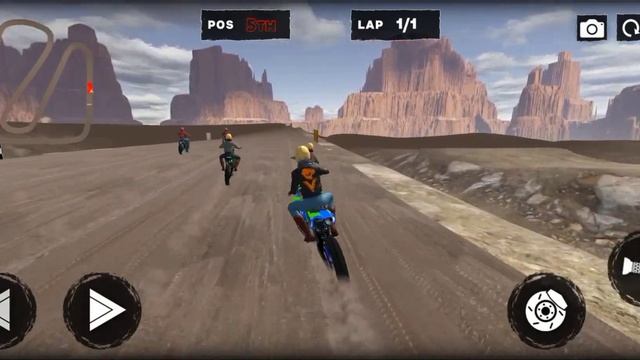 Dirt Track Racing Bike 2022- bike racing game android gameplay смотреть онлайн