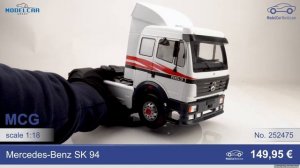MCG - 1:18 Mercedes Benz SK 94 + MAN F2000