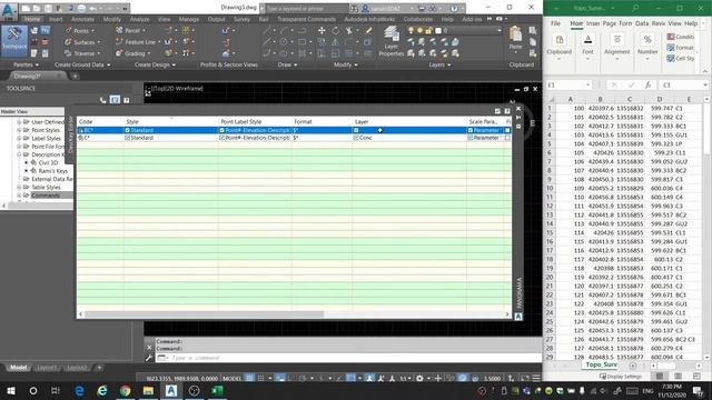 Description Keys and Importing Points from File | AutoCAD Civil 3D смотреть онлайн