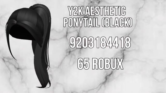 Y2k Black Hair Codes for Roblox! || aruiiella смотреть онлайн