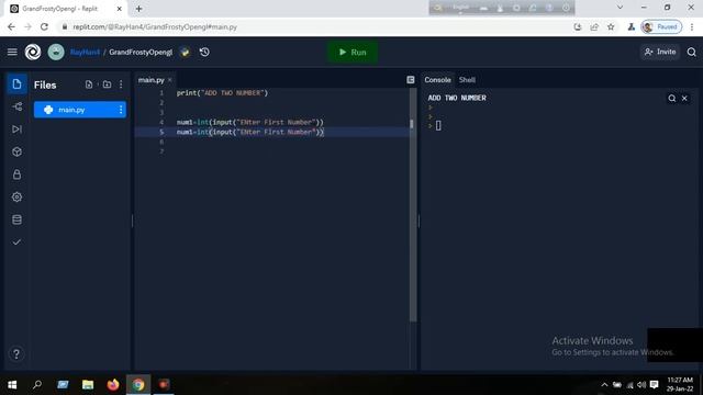 How to make a simple calculator using python||Python for begginer| смотреть онлайн
