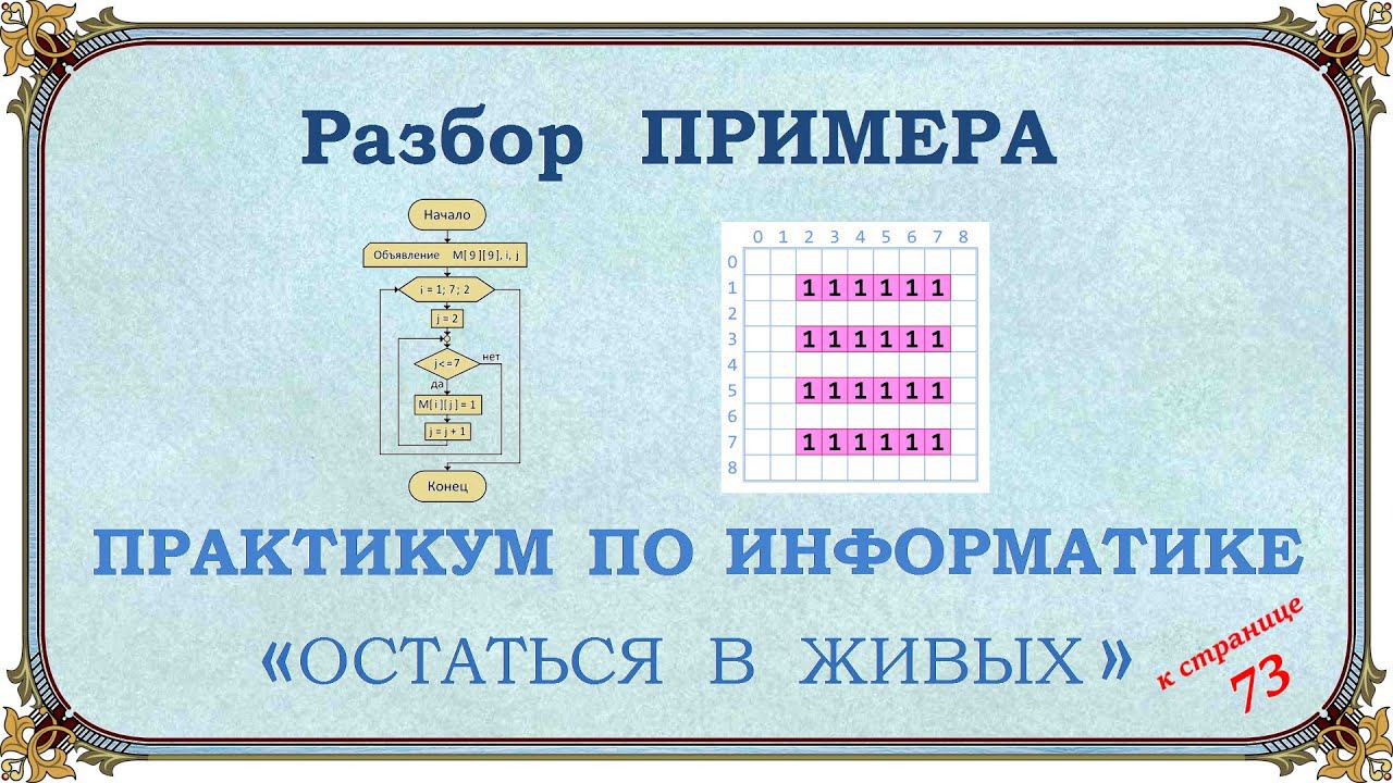 Разбор примера успешного спасения, содержащего вложенные циклы смотреть онлайн