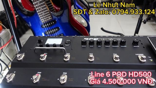 (ĐÃ BÁN) Giới thiệu phơ bàn l Line 6 POD HD500 смотреть онлайн