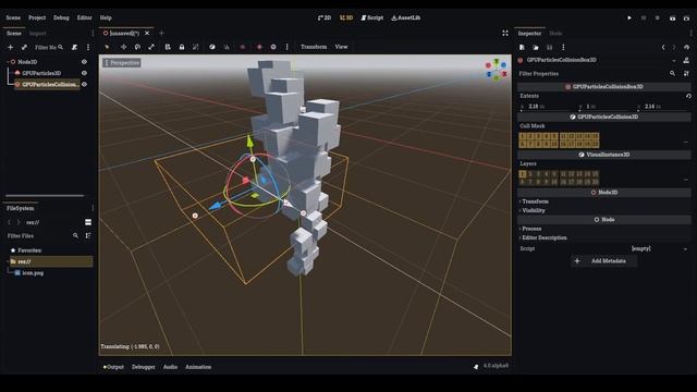 GPUParticles3D (Godot 4)
