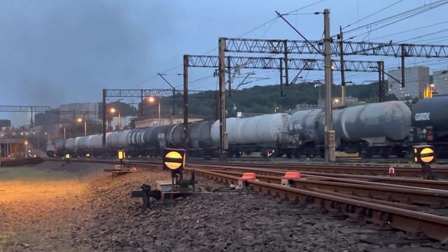 ŁTZ M62 Rusza z Gdyni Grabówek z 28 beczkami смотреть онлайн