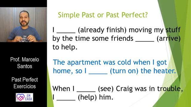 Past Perfect - Exercícios смотреть онлайн