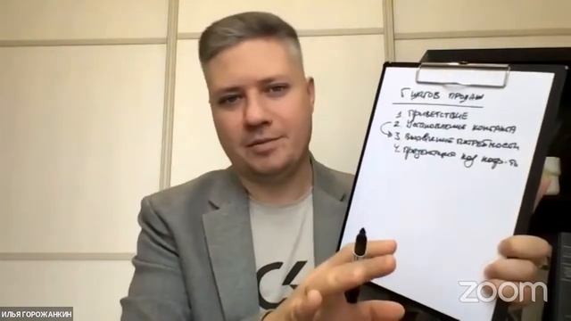 Как правильно выявить потребность клиента. Спикер Илья Горожанкин. смотреть онлайн