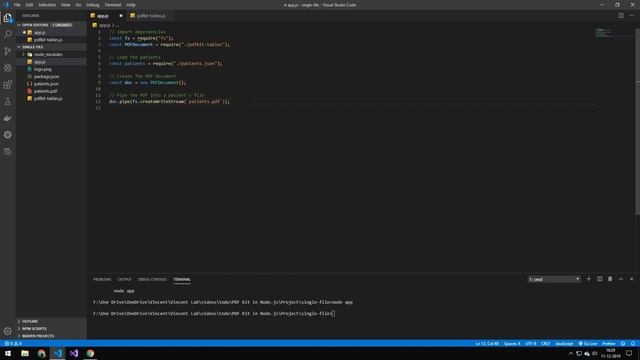How to Create PDFs in Node.js using PDF Kit смотреть онлайн