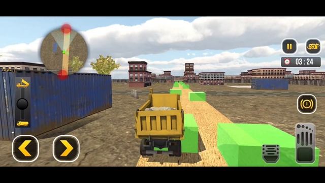 Heavy Excavator City Builder Construction Games - Crane Truck Driving! Android Gameplay смотреть онлайн