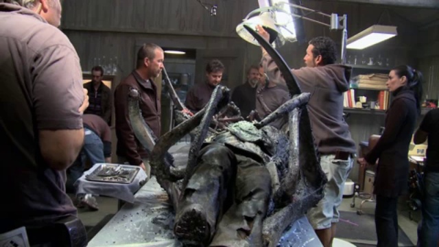 На съемках фильма 