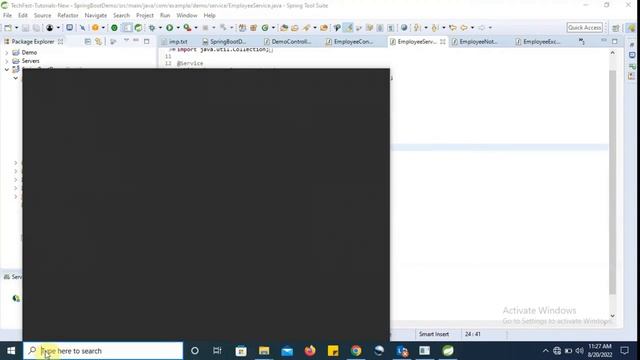 Spring Boot Exception Handling смотреть онлайн