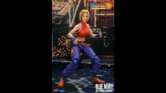 A LOOK AT: Storm Collectibles KOF98 Blue Mary REVEAL смотреть онлайн