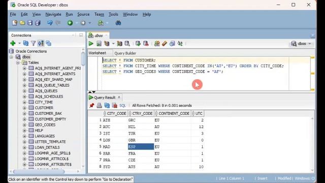Run multiple queries in SQL Developer смотреть онлайн