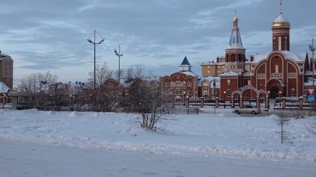 Новый Уренгой. Южная часть города.