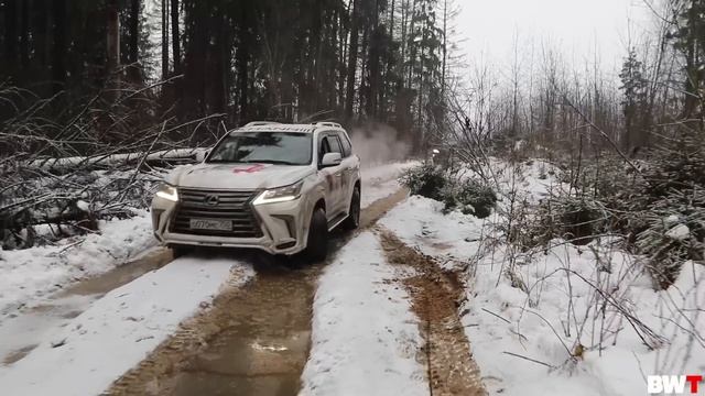 Lexus LX 570 ЗАВЕЛИ! БЕЗ ОБКАТКИ СРАЗУ НА OFFROAD! смотреть онлайн