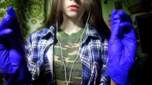 Асмр | звуки перчаток | без слов | asmr | latex gloves | no talking
