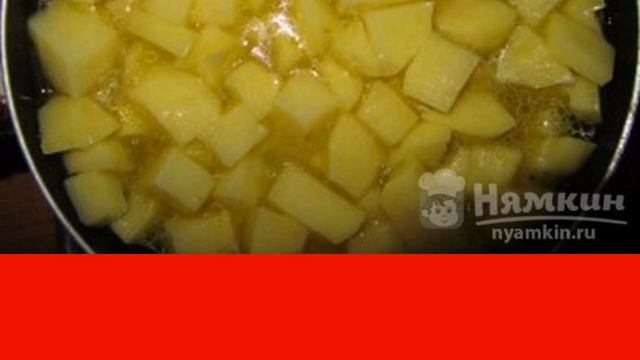 Omelet with potatoes and cheese in the oven смотреть онлайн