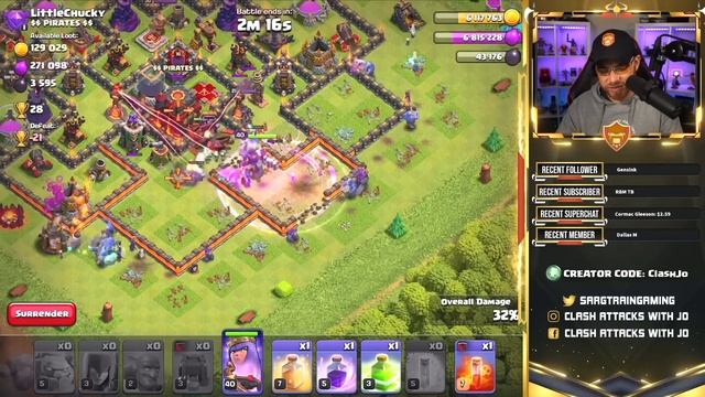 This Army is EASY To Use! How to Use the TH10 BoWitch 3 Star Attack Strategy in Clash of Clans смотреть онлайн