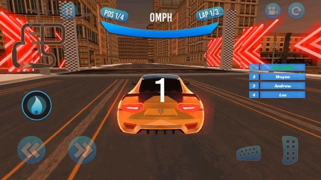 Extreme Real Turbo Racing - Gameplay Android game - Car Race and drift game смотреть онлайн