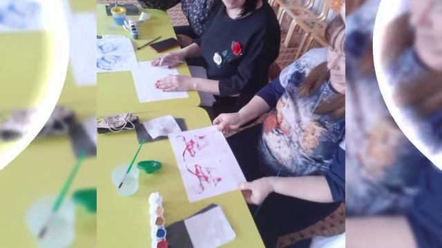 Мастер-класс для педагогов "Техники нетрадиционного рисования" смотреть онлайн