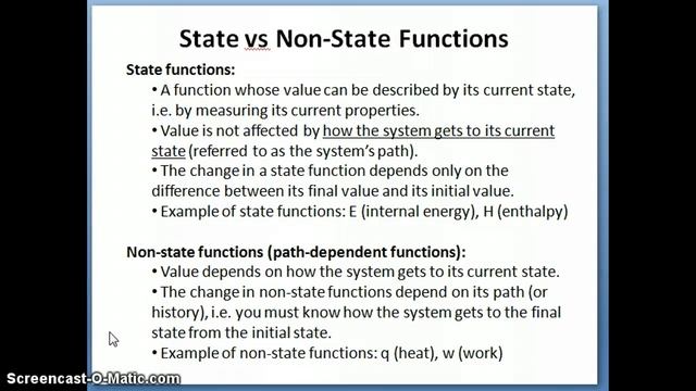 State vs Non-state functions смотреть онлайн