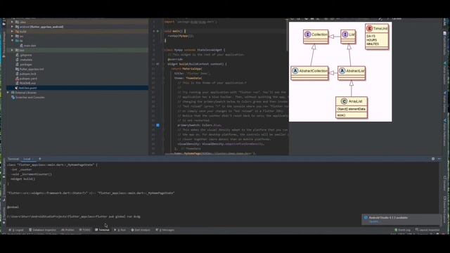 Generate Class Diagram or Uml Diagrams From flutter dart code смотреть онлайн