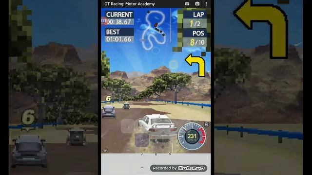 GT Racing: Motor Academy (java), Valley (USA) track gameplay смотреть онлайн