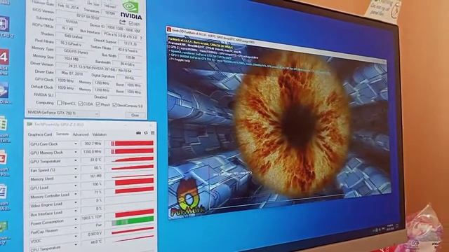 проверка видео inno3D GTX 750Ti 1GB смотреть онлайн