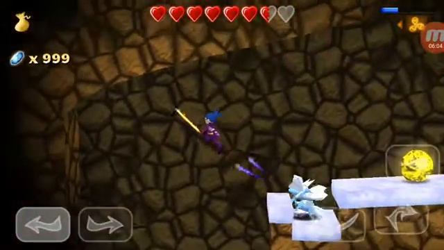 The Snowy Slopes (Icy cave & Snowy Summit also) walkthrough with all treasures of Swordigo смотреть онлайн