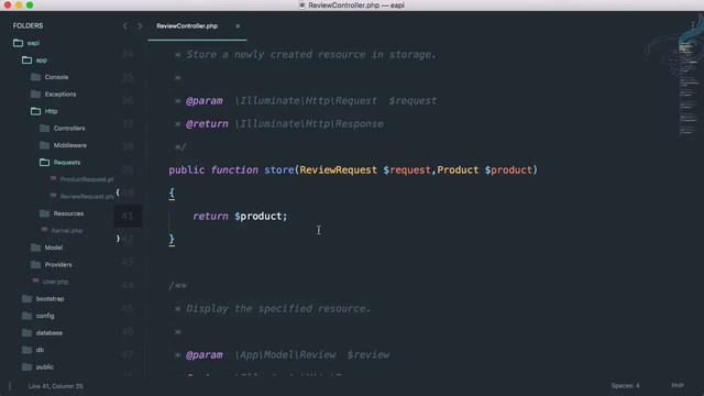 Ecommerce Restful API Laravel | Create Reviews for Product #19 смотреть онлайн