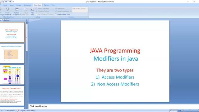 java modifiers- vvv imp (20% of Core java in 30 minutes) смотреть онлайн