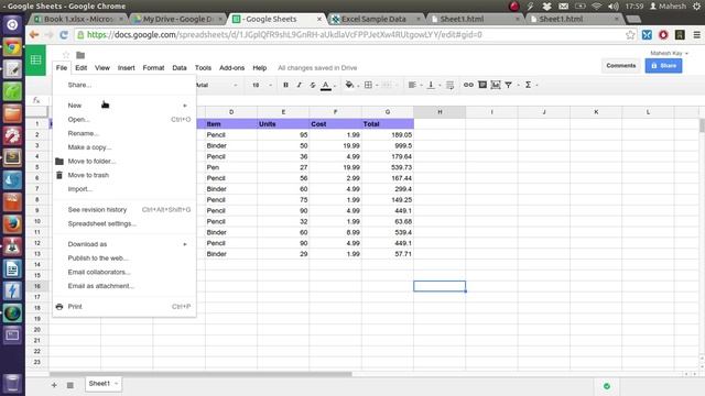 How to Convert Excel data to HTML Table смотреть онлайн