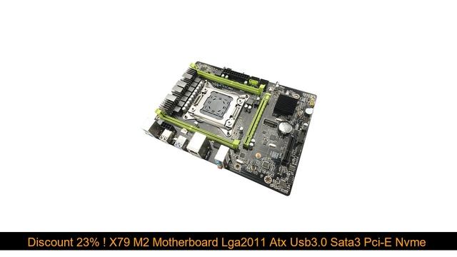 Best Seller X79 M2 Motherboard Lga2011 Atx Usb3.0 Sata3 Pci-E Nvme M.2 Ssd Support Reg Ecc Memory A смотреть онлайн
