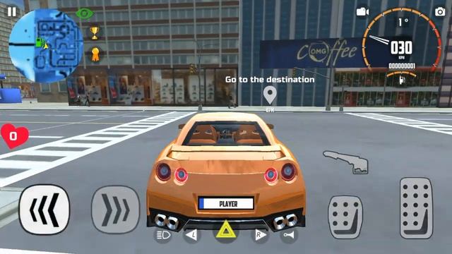 Gt-r Car Simulator gameplay andriot mobile game смотреть онлайн