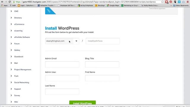 How to Install Wordpress on HostGator смотреть онлайн