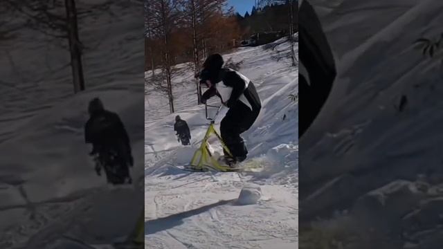 снежный самокат | зимний самокат | экстрим смотреть онлайн