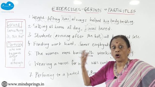 Gerunds & Participle Exercises/ Clarity of concept through practice/ Language with Ease for practic смотреть онлайн