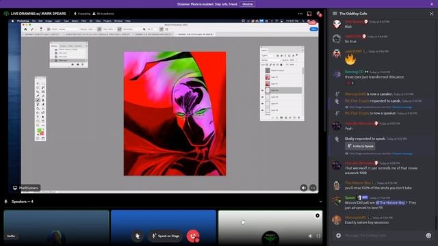 Mark Spears draws Spawn LIVE! | Artist Alley смотреть онлайн