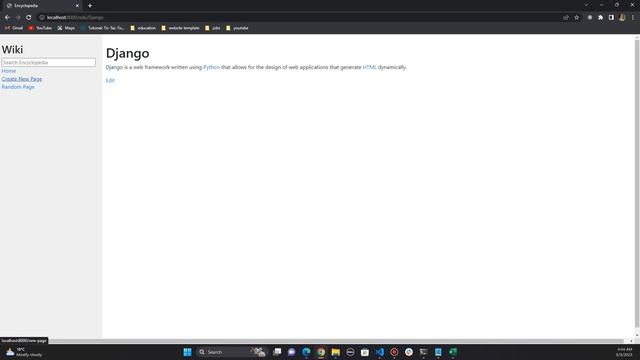 CS50's Web Programming with Python and JavaScript - Project 1 смотреть онлайн