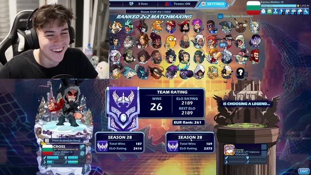 We Made Our Opponents RAGE QUIT in Brawlhalla смотреть онлайн