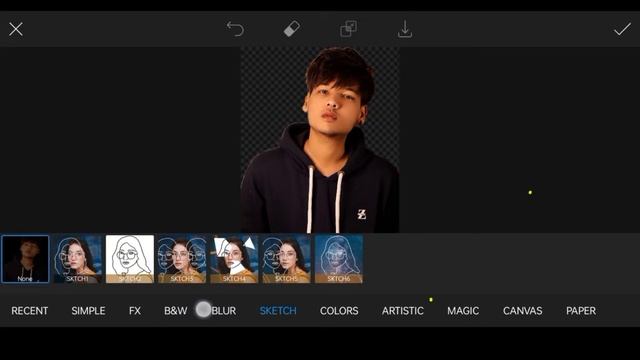 How To Make Pencil Sketch Effect Photo Editing - Picsart Photo Editing смотреть онлайн