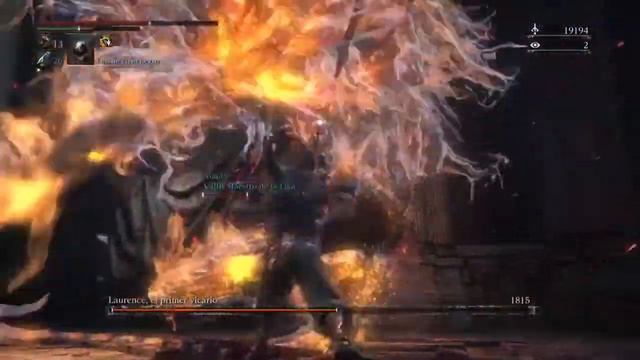 Bloodborne - Lawrence, the first vicar NG++ смотреть онлайн