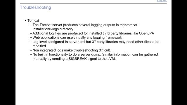 WAS Liberty Profile_a better alternative to Tomcat смотреть онлайн